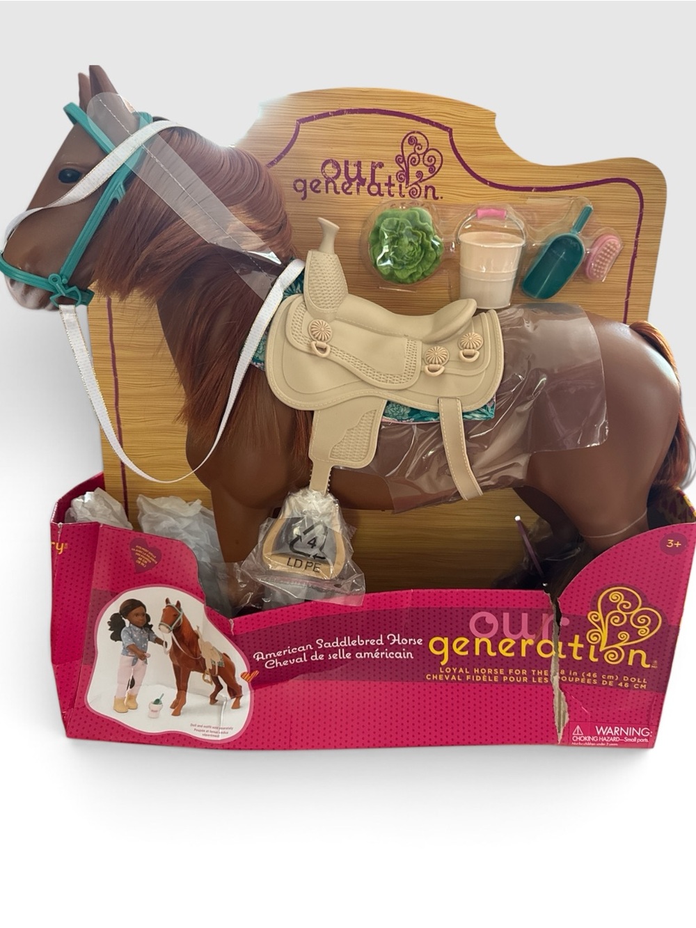 Our Generation American Saddlebred Horse Accessory Set For 18” Dolls